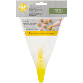 Wilton - All-In-One Disposable Decorating Bags - Tip 2A Wilton - All-In-One Disposable Decorating Bags - Tip 2A