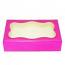 1# Hot Pink Foil Cookie Boxes - QTY 1