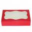 1# Red Foil Cookie Boxes - QTY 1