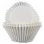 Mini Glassine Baking Cups - White - 80ct