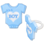 Boy Onesie Rings