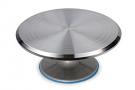 12" Revolving Aluminum Cake Stand with Non-Slip Base