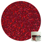 Techno Glitter - American Red