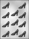 2-1/4"HIGH HEEL SHOE CHOC MOLD 