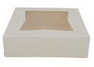 Window Cake Box - 9"x9"x4" - qty 1