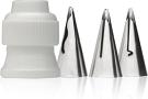 4 Piece Ruffle Tip Set 