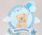 Happy Birthday - Baby Blue Bear