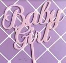 Baby Girl Cake Topper