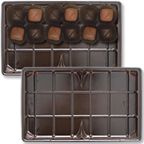 Brown Candy Tray - 1ct - Large