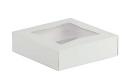 Pie/Cookie Window Box - 9"x9"x2.5" - qty 6