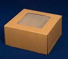 Window Cake Box - 12"x12"x5" - qty 100