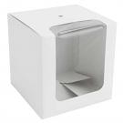 White Cube Box - Window - QTY 2