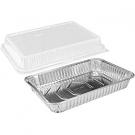 Disposable Foil Pan with Lid - 8"x8" square - qty 1
