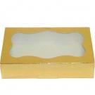 1# Gold Foil Cookie Boxes - QTY 1