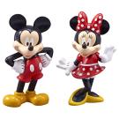 Mickey and Minnie Mouse