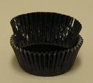 Standard Foil Baking Cups - Black - 30ct
