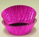 Mini Foil Baking Cups - Hot Pink - 42ct