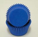 Mini Solid Baking Cups - Blue - 50ct