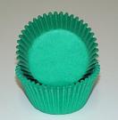 Mini Solid Baking Cups - Green - 50ct