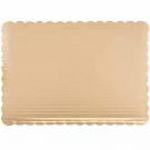 Gold Scalloped Sheet - Half Sheet